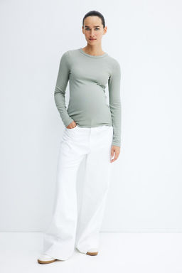 MAMA Camiseta en punto de canale - H&m фото 2