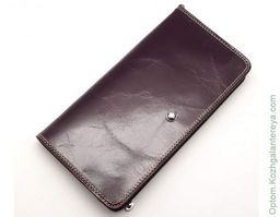 Женский кожаный кошелек на молнии Sergio Valentini СВ 3222-2055