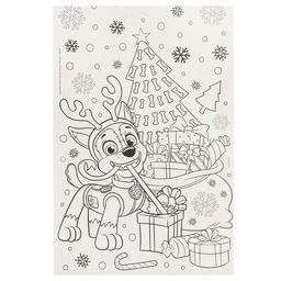 Аппликация фольгой на новый год «Щенячий патруль», набор для творчества