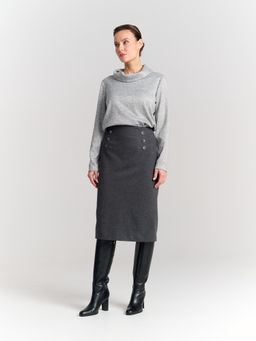 юбка для холодной погоды в составе ШЕРСТЬ - Трика фото 3