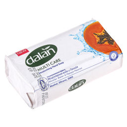 Мыло туалетное твердое Dalan Multi Care 150г, Мицелярная вода и Папайя (Турция)