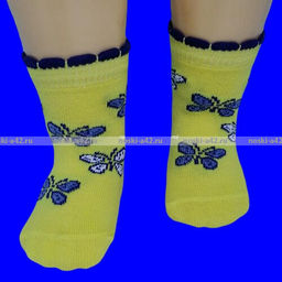 Цена за 10 пар. ЮстаТекс носки подростковые 3с20 хлопок на девочек