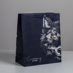 Пакет ламинированный вертикальный Сильному духом, ML 23 27 11,5 см