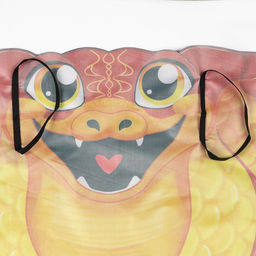 Карнавальный набор «Прикольная Змея», накидка, маска, красный