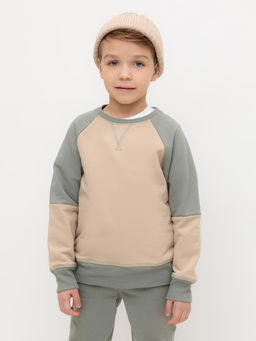 КР 302161/темно-бежевый джемпер для мал
