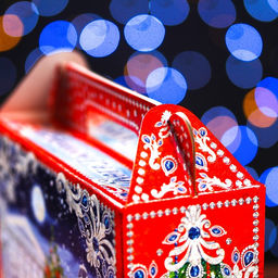 Цена за 10 шт. Подарочная коробка На Катке 17,3 х 6,5 х 15 см - Simaland фото 4