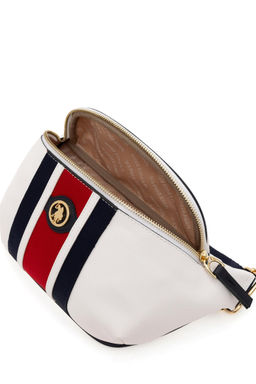 U. S. Polo Assn / Женская белая поясная сумка - U.s. polo assn фото 6