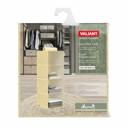 Кофр подвесной для хранения, 4 секции, 30*30*84 см Valiant  фото 25