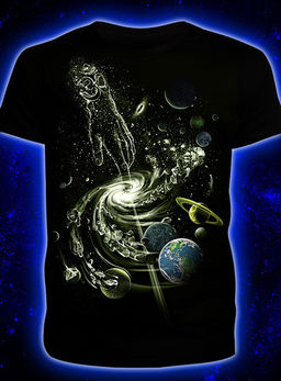 Футболка мужская Creation of the universe - Good фото 12