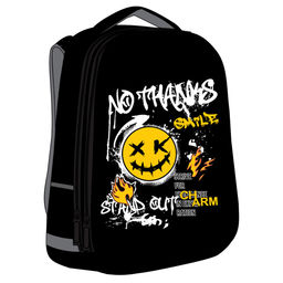 Рюкзак ArtSpace School Friend "No, thanks" (Uni_64896) 39*30*18см, 2 отделения, 2 кармана, анатомическая спинка