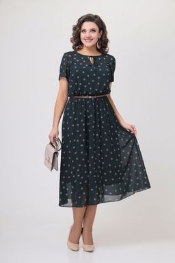 Блуза Swallow 803.2 черный+серебряный узор фото 353