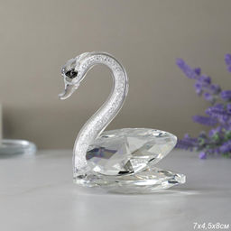 Сувенир из хрусталя Лебедь / GT801 /уп 120/ - ГалеонТрейд фото 4