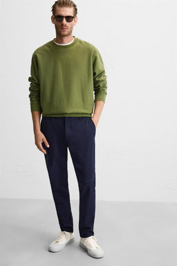 SLIM FIT COMFORT TROUSERS - Zara фото 40