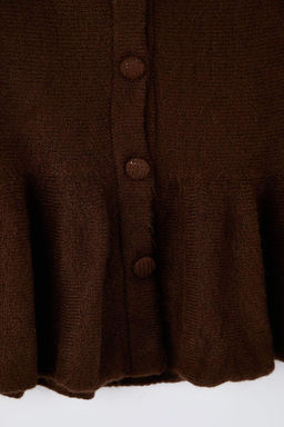 Antrasit Bisiklet Yaka Etek Ucu Volanl? Triko H?rka TWOAW26HI00232 - Trendyolmilla фото 11