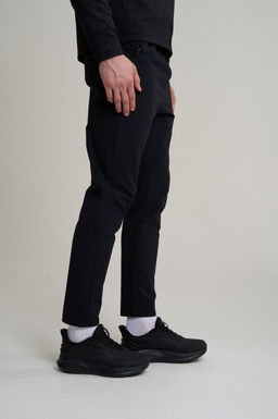 Брюки текстильные Черный ANTA RUNNING Woven Track Pants фото 5