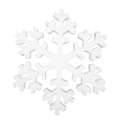 Love2art DPZ-S Заготовка для декора №013 пенополистирол d 15 см 2 см 1 шт 06 Снежинка Снежная зима 150 мм, 1 шт