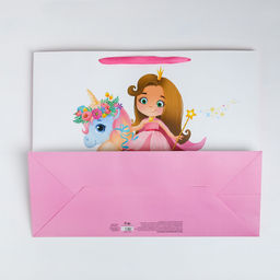Пакет подарочный ламинированный, упаковка, «Принцесса», XL 49 х 40 х 19 см