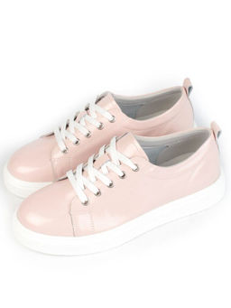 05-HY21-4D LT. PINK Кроссовки женские (натуральная кожа)