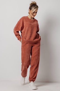 Брюки женские 194В/03/Терракотовый
