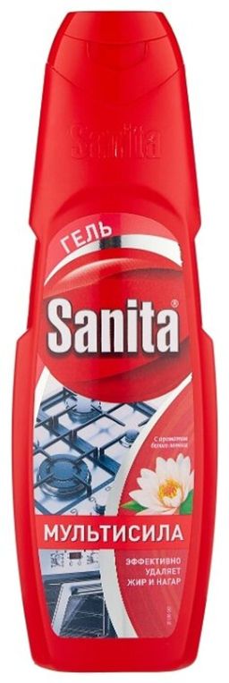 SANITA гель д/мытья плит 500мл Мультисила NEW