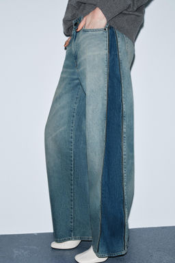 ZW COLLECTION MID-WAIST JEANS WITH ZIPS LIMITED EDITION - Zara фото 6