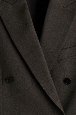 Regular Fit Wool-blend double-breasted jacket - H&m фото 6
