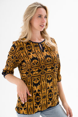 Кофта женская из милано Анфиса бронза - Амадэль фото 3