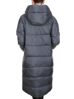 9257 DARK GRAY Пальто зимнее женское MELISACITI (200 гр. холлофайбера) - Fashion фото 5