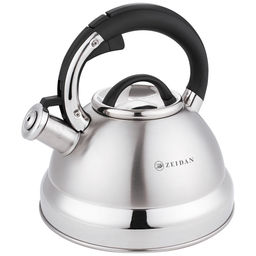 Чайник нерж ZEIDAN 3,0 л, со свист, индукц. дно арт. Z-4500