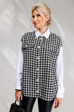 Рубашка KOKOdea 4.29-Р принт шанель