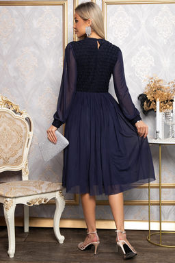 Платье Игра теней (синее) П14860-3М - Lt collection фото 3