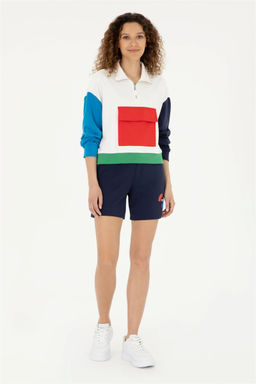 Женские темно-синие вязаные шорты Неожиданная скидка в корзине - U.s. polo assn фото 3