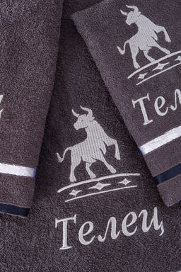 14418/10 Знаки зодиака полотенце махровое плотность 350гр