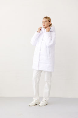 Куртка женская зимняя 25655 (серый опал) - Kankan фото 12