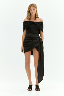 Falda cruzada con dise?o drapeado - H&m фото 5
