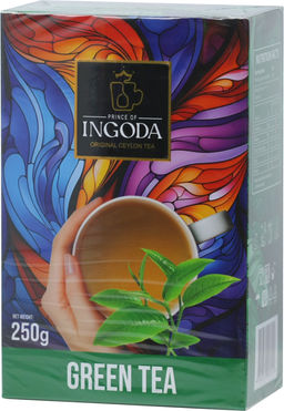 PRINCE OF INGODA. Зеленый чай 250 гр. карт.упаковка