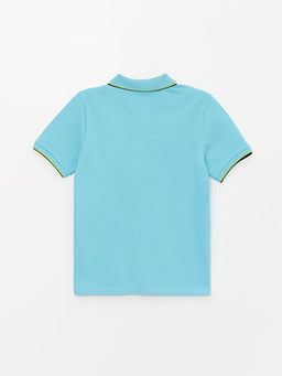 Polo Yaka Basic K?sa Kollu Erkek ?ocuk Ti??rt - Waikiki фото 2