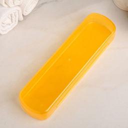 Цена за 2 шт. Футляр для зубной щётки и пасты, 21×6×3 см, МИКС