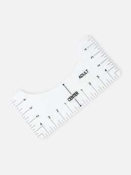 Набор линеек для раскроя горловины, 4 шт., 25.4×6.35/8.9/11.5/12.7 см