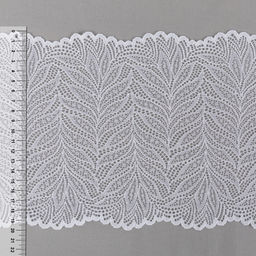 Кружево BLITZ эластичное 200 мм BLST-20 на бобине Турция белый