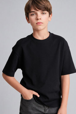 %100 Pamuk Oversize Ti__rt Erkek _ocuk