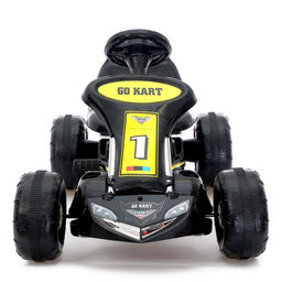 Веломобиль GO KART, звук, цвет чёрный - Simaland фото 5