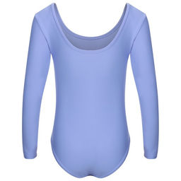 Купальник гимнастический Grace Dance, с длинным рукавом, р. 42, цвет сирень  фото 10