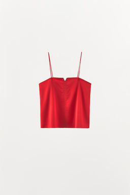 SATIN CAMISOLE TOP - Zara фото 5