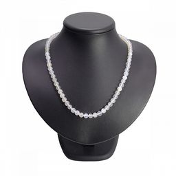 Бусы из камня Лунный агат на любовь шарики 6мм 47см - Сандаловый дом фото 2