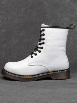 04-10072004 WHITE Ботинки зимние женские (натуральная кожа, натуральный мех)