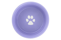 Набор 2 мисок для домашних питомцев 400 мл 13,5*13,5*5 см Лапка на сиреневом и сердечки керамика - Elan gallery фото 6