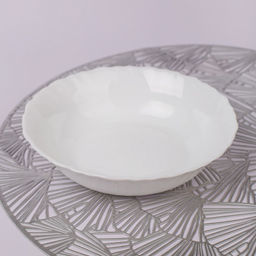 Тарелка для супа 17,8см. круглая WHITE (миска) (стеклокер) арт. RSB780 (114439)