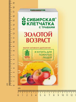"Золотой возраст" Клетчатка сибирская с добавками, кор. 150 г