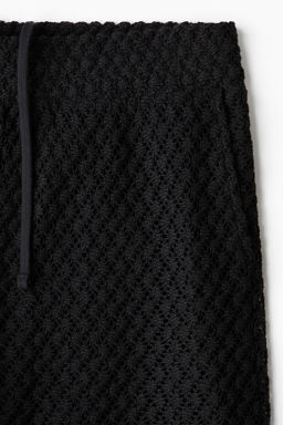 Pantal?n corto efecto crochet Relaxed Fit - H&m фото 2